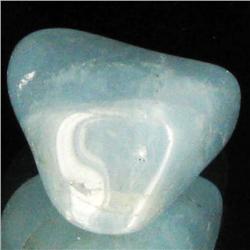 17.3ct Strong Blue Freeform Aquamarine Cabochon (GEM-33748)