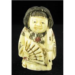 Chinese Handcarved Bone Netsuke (CLB-762)