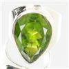 Image 1 : 55.11ctw Peridot Sterling Ring (JEW-2817)