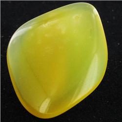 19.13ct Yellow Opal Freeform Cabochon (GEM-34319)