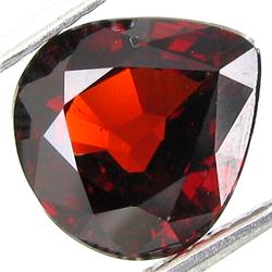 3.42ct Pear Red Orange Spessartite Garnet (GEM-19459)