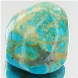 69.9ct Blue Mex. Turquoise Freeform Cabochon (GEM-33824)