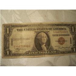 1935A $1 Hawaii WWII Silver Certificate