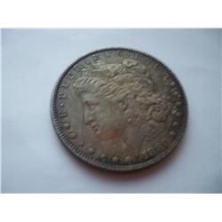 SUPER 1880-O MS-63 Morgan Silver Dollar W/ Deep Toning