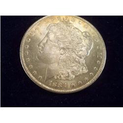 1884 Brilliant Uncirculated Morgan Silver Dollar