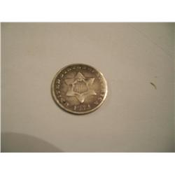 Silver 3 Cent Trime