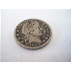 1895-O Silver Barber Quarter