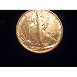 1917-D Siver Half Dollar XF