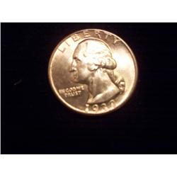 1939-D Silver Washington Quarter Dollar BU