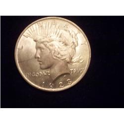 1923 Silver Peace Dollar