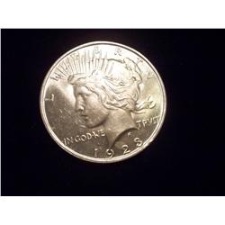 1923 Silver Peace Dollar