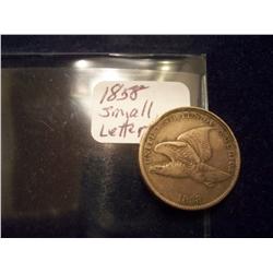 1858 Flying Eagle Penny