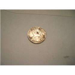 1910 Canadian Silver 5 Cent Piece