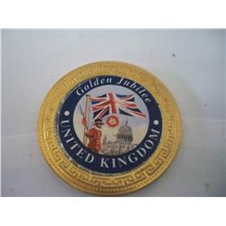 UK Golden Jubilee $1 Coin