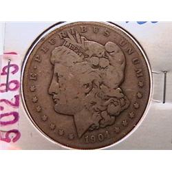 BETTER DATE 1904-S  Silver Morgan Dollar