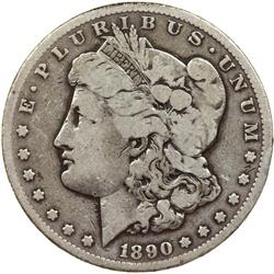 1890-Carson City Silver Morgan Dollar