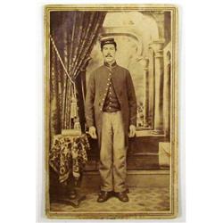 US CIVIL WAR NEW HAMPSHIRE CARTE DE VISITE SOLDIER PHOTO
