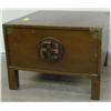 Image 1 : SIDE TABLE W/ DRAWER AND INDIAN PEACE / REVERSE SWASTIKA ON DRAWER