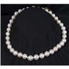 Image 1 : SINGLE STRAND SOUTH SEA CULTURED PEARL NECKLACE