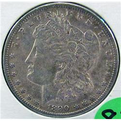 1890-0 MORGAN SILVER DOLLAR