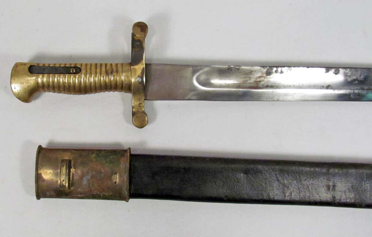 US CIVIL WAR UNION MUSKET W/ SCABBARD