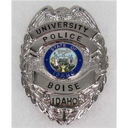 UNIVERSITY POLICE BOISE IDAHO POLICE LAW BADGE