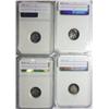 Image 2 : Collector lot of NGC slabbed dimes:1955 MS67-1961 PF69-1963 MS67-1964 CAMEOPF69