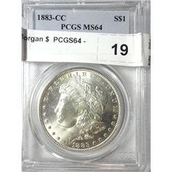 1883CC Morgan $  PCGS64