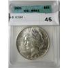 Image 1 : 1921 Peace $  ICG61