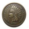 Image 1 : 1876 Indian penny nice color VF25