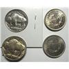 Image 2 : Lot of 4 type nickels  V;83 N/C and 1912  MS61---buff  1913 T1 MS62 and 1937 MS