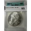 Image 1 : 1887S Morgan $  ICG64