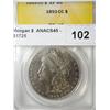 Image 1 : 1893CC Morgan $  ANACS45