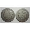 Image 1 : 1878CC  and 1890CC Morgan $  AG/G