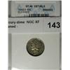 Image 1 : 1942/1 Mercury dime  NGC XF details cleaned
