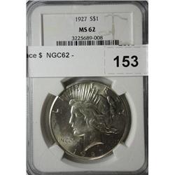 1927 Peace $  NGC62