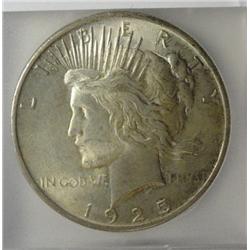 1925 Peace $  ICG64 graded correctly