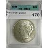 Image 1 : 1926 Peace $  ICG64 graded correctly