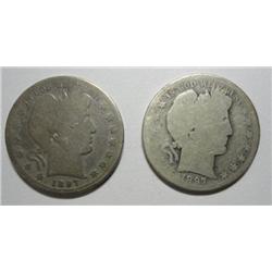 1897OS Barber half $ AG3