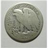 Image 2 : 1921 Walker half $  borderline GOOD visible date blurry 1 and 9