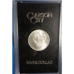 1884CC Morgan $  GSA box and papers  average MS63