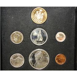 1967 Canadian proof set with $20 gold original box