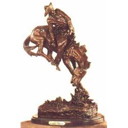 Outlaw By Frederick Remington Bronze Sculpture