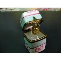 French hand painted Limoges box signed