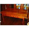 Image 1 : French Farm table one drawer circa 1840