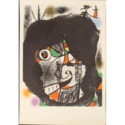 Joan Miro Revolution II Abstract Art Print