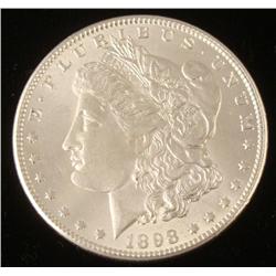 High Grade 1898-O Morgan Silver Dollar -Luster