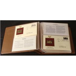 Golden Replica US Stamp Book US Covers Commem 1991-92