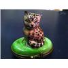 Image 1 : Authentic Cat Limoges box signed by artist