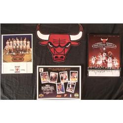 Chicago Bulls Lot Huge Patch, 2007-08 Yearbook 96 Photo